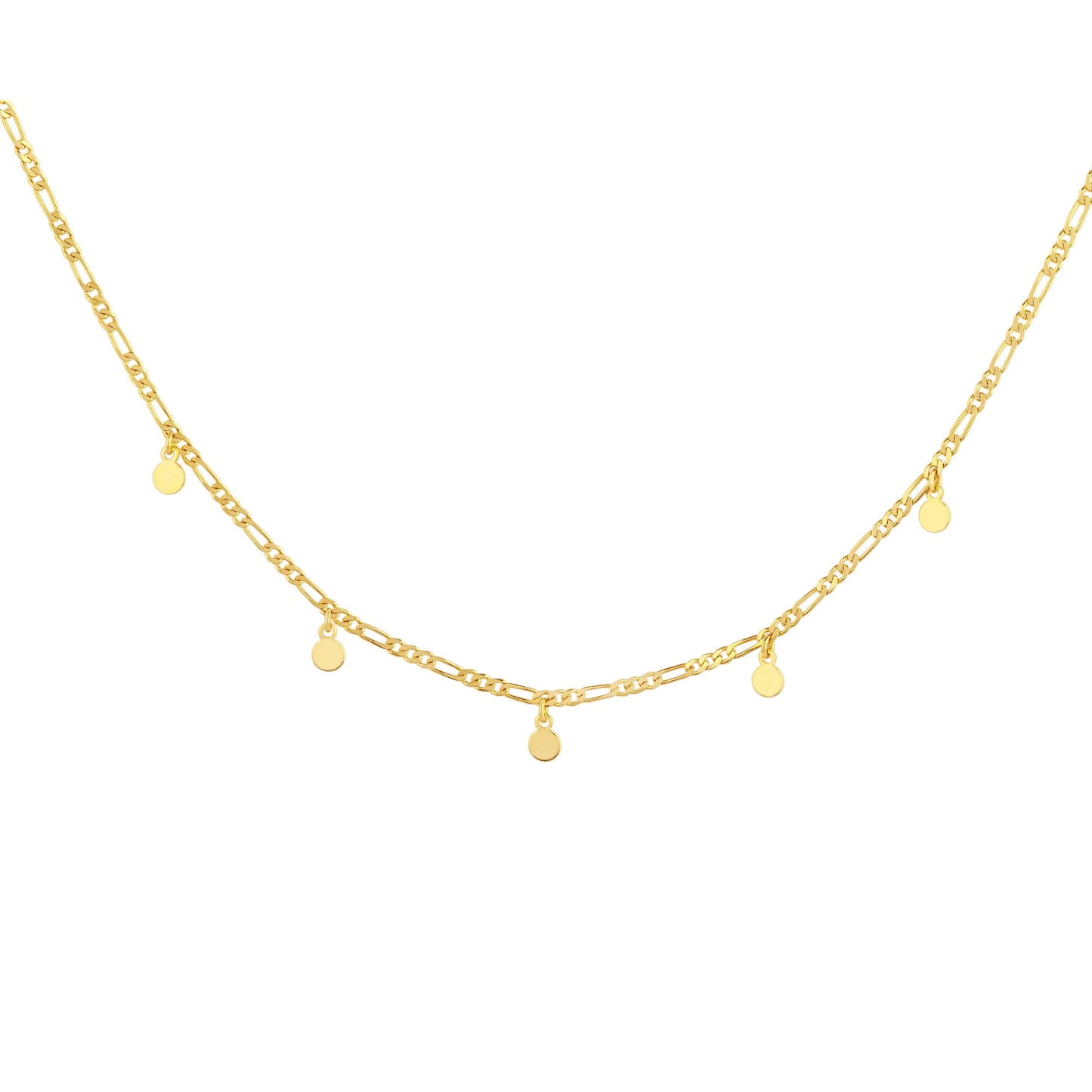 Mini Coin Pendant Necklace