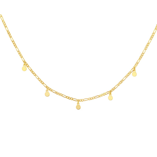Mini Coin Pendant Necklace